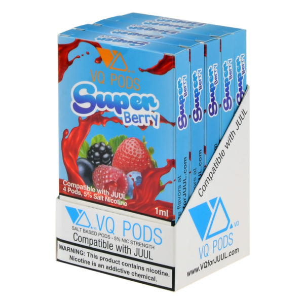 VQ PODS Super Berry 4 Pods - Image 3