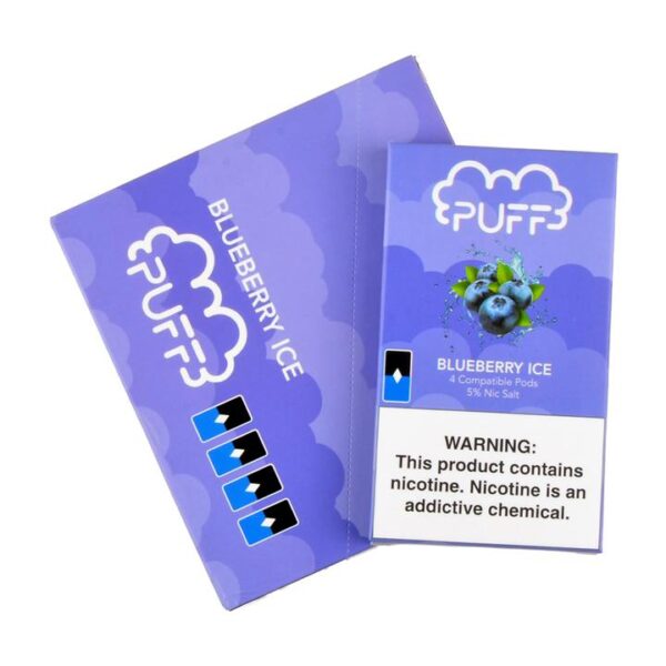 Puff Blueberry Ice 4 Pods - Image 3