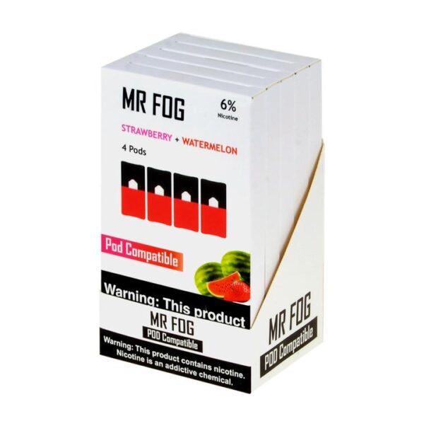 Mr Fog Strawberry + Watermelon 4 Pods - Image 2