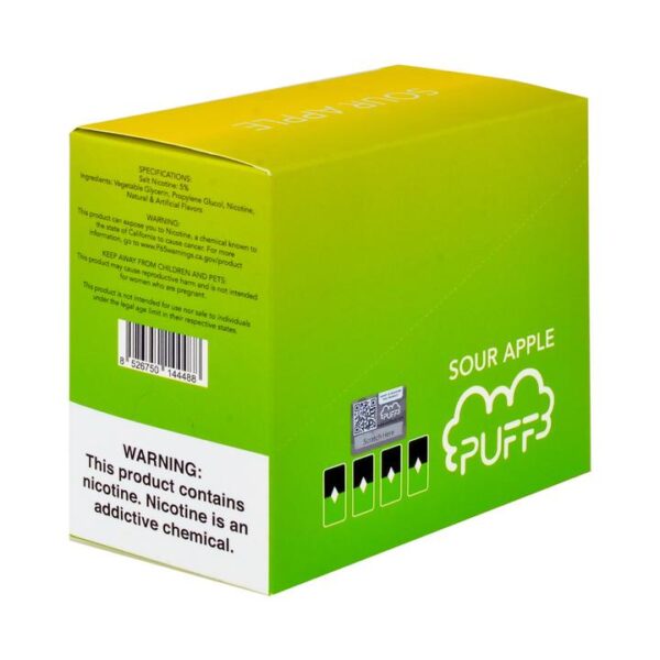 Puff Sour Apple 4 Pods - Image 3