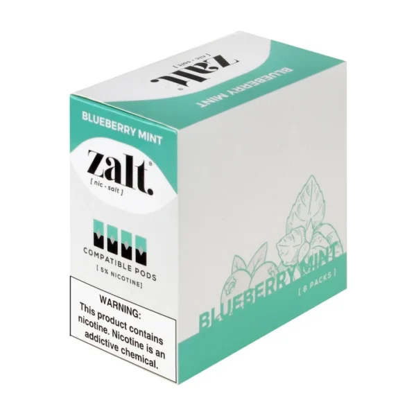 Zalt Blueberry Mint 4 Pods - Image 2
