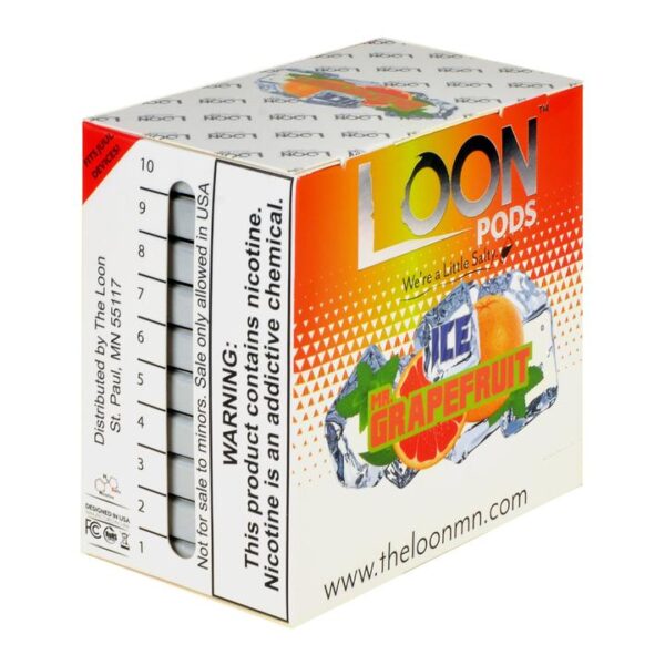 Loon Pods Mr Ice Grapefruit 5 Pods - Image 2