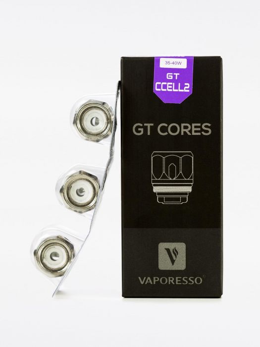 Vaporesso GT CCELL 2 Stainless Steel and Ceramic Coils 0.3 Ohm (3-Pack) - Enhanced Flavour and Longevity
